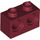 LEGO Dark Red Brick 1 x 2 with 2 Holes (32000)