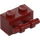 LEGO Tmavě červená Kostka 1 x 2 s Rukojeť (30236)