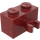 LEGO Dark Red Brick 1 x 2 with Vertical Clip (Open &#039;O&#039; clip) (42925 / 95820)