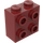 LEGO Dark Red Brick 1 x 2 x 1.6 with Studs on One Side (1939 / 22885)