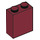 LEGO Rouge foncé Brique 1 x 2 x 2 avec porte-goujon intérieur (3245)
