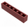 LEGO Donkerrood Steen 1 x 6 (3009)
