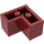 LEGO Dunkelrot Backstein 2 x 2 Ecke (2357)