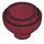 LEGO Dark Red Brick 2 x 2 Round Dome Inverted (15395)