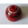 LEGO Rosso scuro Mattoncino 2 x 2 Rotondo con Dome Superiore con R4-P17 (Perno cavo, supporto asse) (18841 / 54305)