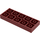 LEGO Donkerrood Steen 4 x 10 (6212)