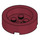 LEGO Dark Red Brick 4 x 4 Round with Recessed Center (68325)