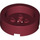 LEGO Dark Red Brick 4 x 4 Round with Recessed Center (68325)