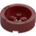 LEGO Dark Red Brick 4 x 4 Round with Recessed Center (68325)