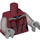 LEGO Dark Red Calamity Drone Minifig Torso (973 / 88585)