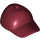 LEGO Dark Red Cap with Short Curved Bill with Hole on Top (11303)