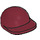 LEGO Dark Red Cap with Short Curved Bill with Short Curved Bill (86035)