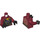 LEGO Dark Red Chen Minifig Torso (973 / 76382)