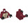 LEGO Dark Red Craniac Torso (973 / 76382)