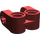 LEGO Dark Red Cross Block 2 x 2 Split (Axle / Twin Pin) (41678)