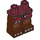 LEGO Dunkelrot Crug Minifigure Hüften und Beine (3815 / 13091)