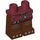 LEGO Dark Red Crug Minifigure Hips and Legs (3815 / 13091)