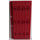 LEGO Rojo oscuro Puerta 1 x 5 x 7.5 (30223)