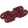 LEGO Dark Red Double Ball Connector 5 with Vents (47296 / 61053)