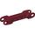 LEGO Dark Red Double Ball Joint Connector with Squared Ends (61054)