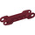 LEGO Dark Red Double Ball Joint Connector with Squared Ends (61054)