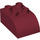 LEGO Dark Red Duplo Brick 2 x 3 with Curved Top (2302)