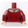 LEGO Dunkelrot Elizabeth Swann Turner Torso (76382 / 88585)
