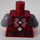 LEGO Rouge foncé Eomer Torse (973 / 76382)