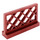 LEGO Donkerrood Schutting 1 x 4 x 2 Lattice (3185)