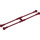 LEGO Dark Red Flexible Stretcher Holder with Four Holes (18390 / 30191)