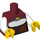 LEGO Dunkelrot Fortune Teller Torso (973 / 88585)