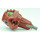 LEGO Rosso scuro Galidor Testa Gorm con Dark Grigio Viso, Lime e Rosso/Blu Occhi, e Dark Grigio perno (41398)