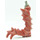 LEGO Dark Red Galidor Leg and Foot Ooni with DkGray Pin
