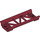 LEGO Dark Red Girder 2 x 8 with Edges (26022)