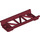 LEGO Dark Red Girder 2 x 8 with Edges (26022)