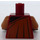 LEGO Dark Red Greef Karga with Black Moustache Minifig Torso (973 / 76382)