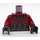 LEGO Dark Red Guavian Security Soldier Minifig Torso (973 / 76382)