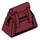 LEGO Donkerrood Gym Bag (93091)