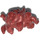 LEGO Dark Red Hair with Entwined Snakes (12889)
