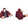 LEGO Donkerrood Harry Potter Minifig Torso (973 / 76382)