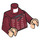 LEGO Dunkelrot Harry Potter Torn Sweater Torso (973 / 76382)