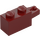 LEGO Dark Red Hinge Brick 1 x 2 Locking with Single Finger On End Horizontal (30541 / 53028)