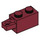 LEGO Dunkelrot Scharnier Backstein 1 x 2 Verriegeln mit Single Finger auf Ende Horizontal (30541 / 53028)