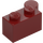 LEGO Dark Red Hinge Brick 1 x 4 Top (3830 / 65122)