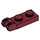 LEGO Dark Red Hinge Plate 1 x 2 with Locking Fingers with Groove (44302)