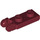 LEGO Dark Red Hinge Plate 1 x 2 with Locking Fingers with Groove (44302)