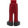 LEGO Donkerrood Heup met Pants met Zwart Shoes (35584)