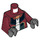 LEGO Dark Red Hondo Ohnaka Torso (973 / 76382)