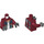 LEGO Dark Red Hondo Ohnaka Torso (973 / 76382)