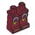 LEGO Dark Red Iron Man in Heartbreaker Armour Legs (3815 / 14621)